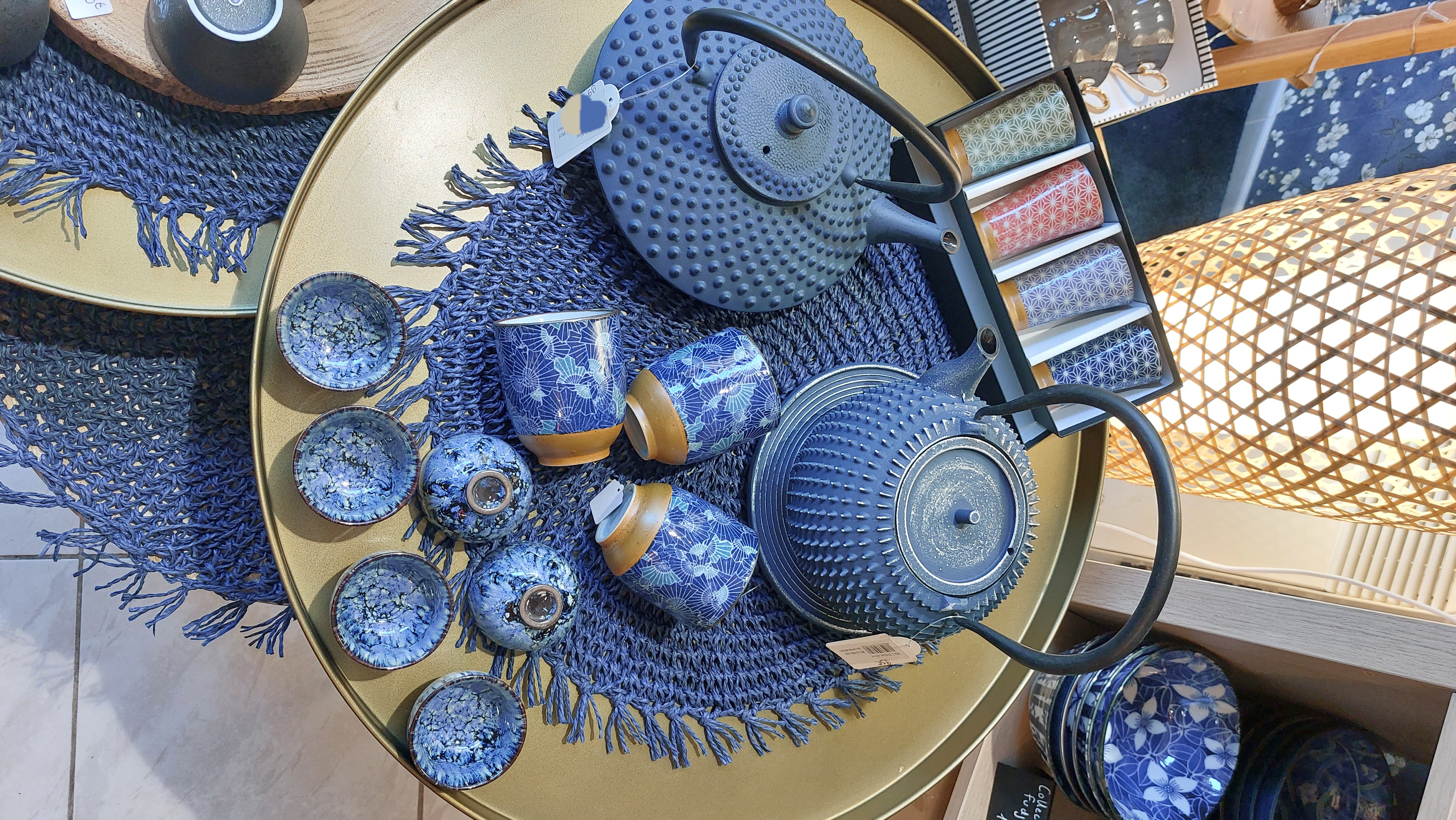 Accessoires pour la dégustation du thé